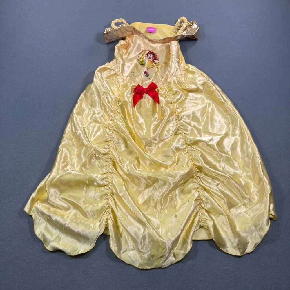 Disney Princess Dress Up Costume Bundle Belle Rapunzel Elsa Anna Girls 3-4